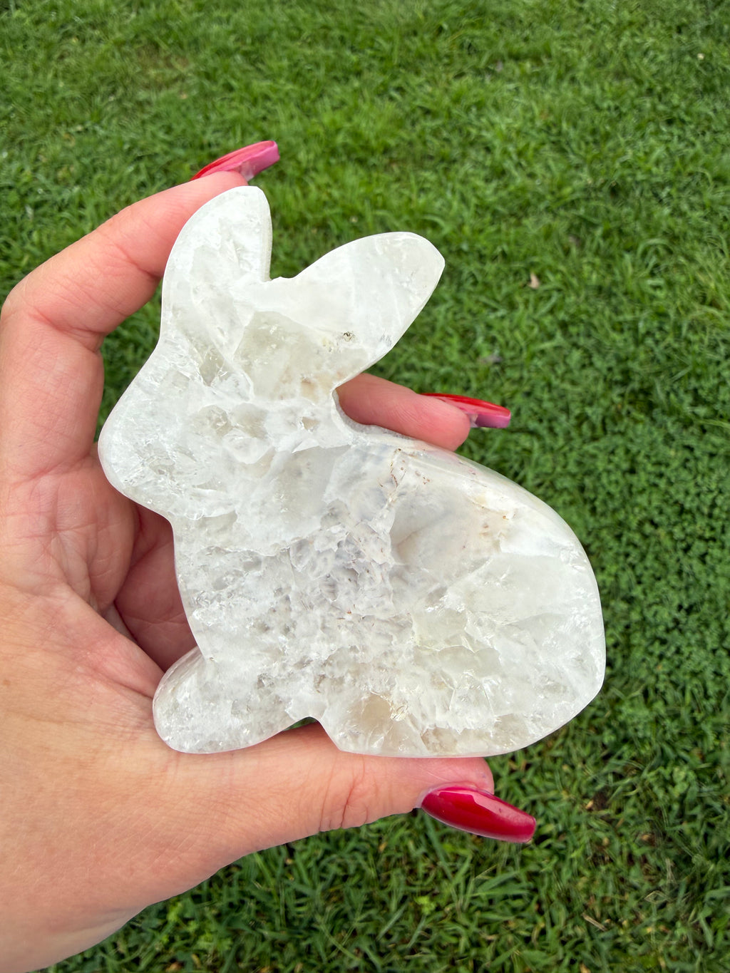 Agate Druzy Bunny