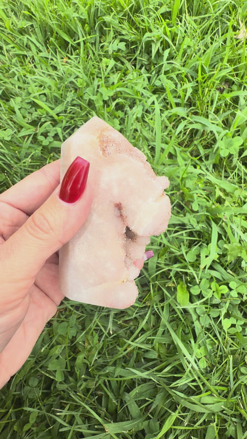 Pink Amethyst Druzy Tower